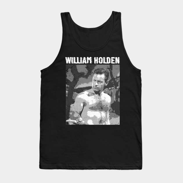 WILLIAM HOLDEN Tank Top by Tee Trends